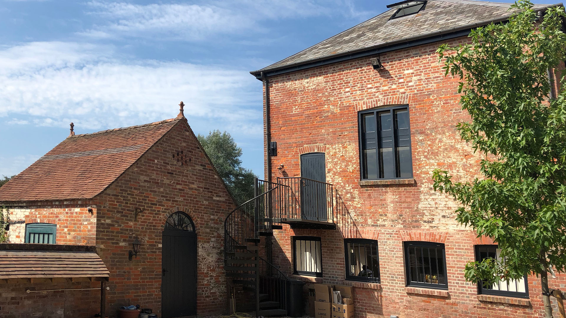 Conservation repairs to historic former working mill in West Sussex