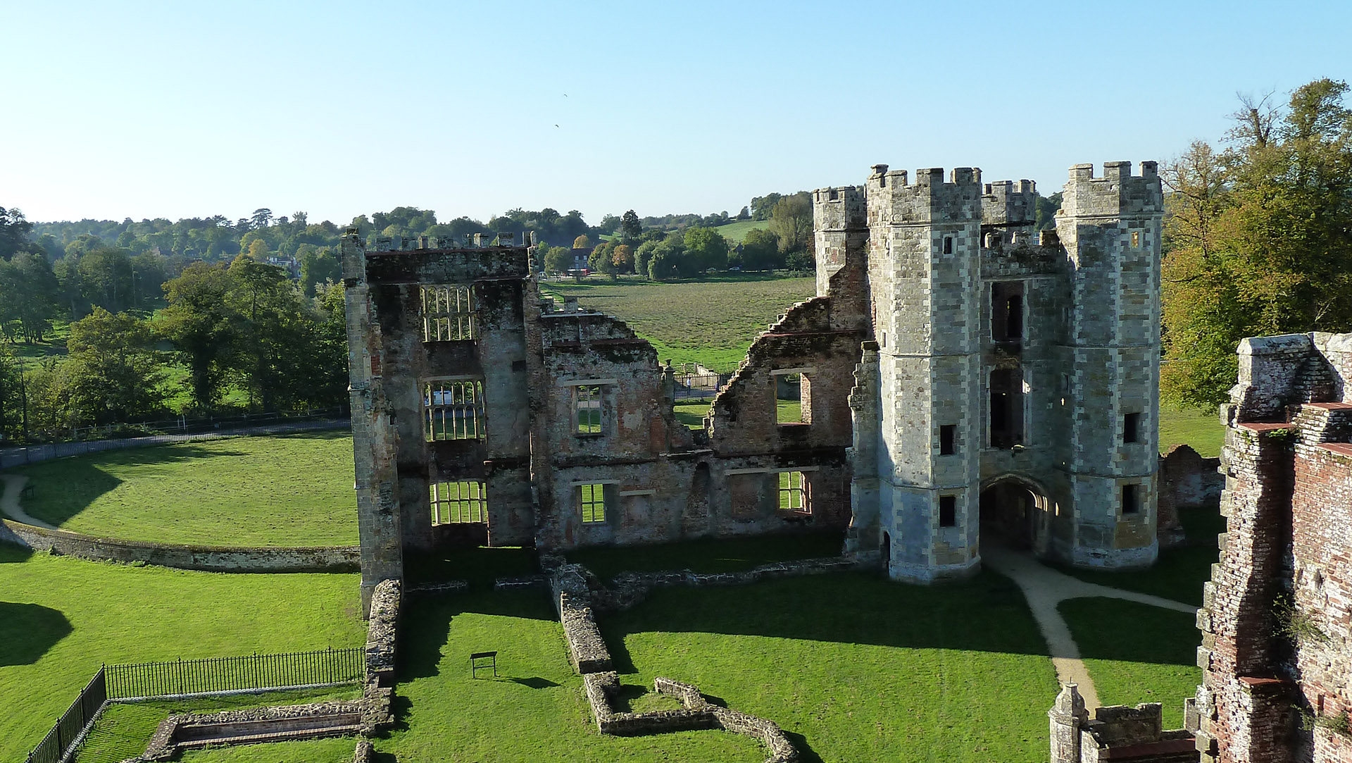 Ruins at Cowdray Estate, West Sussex