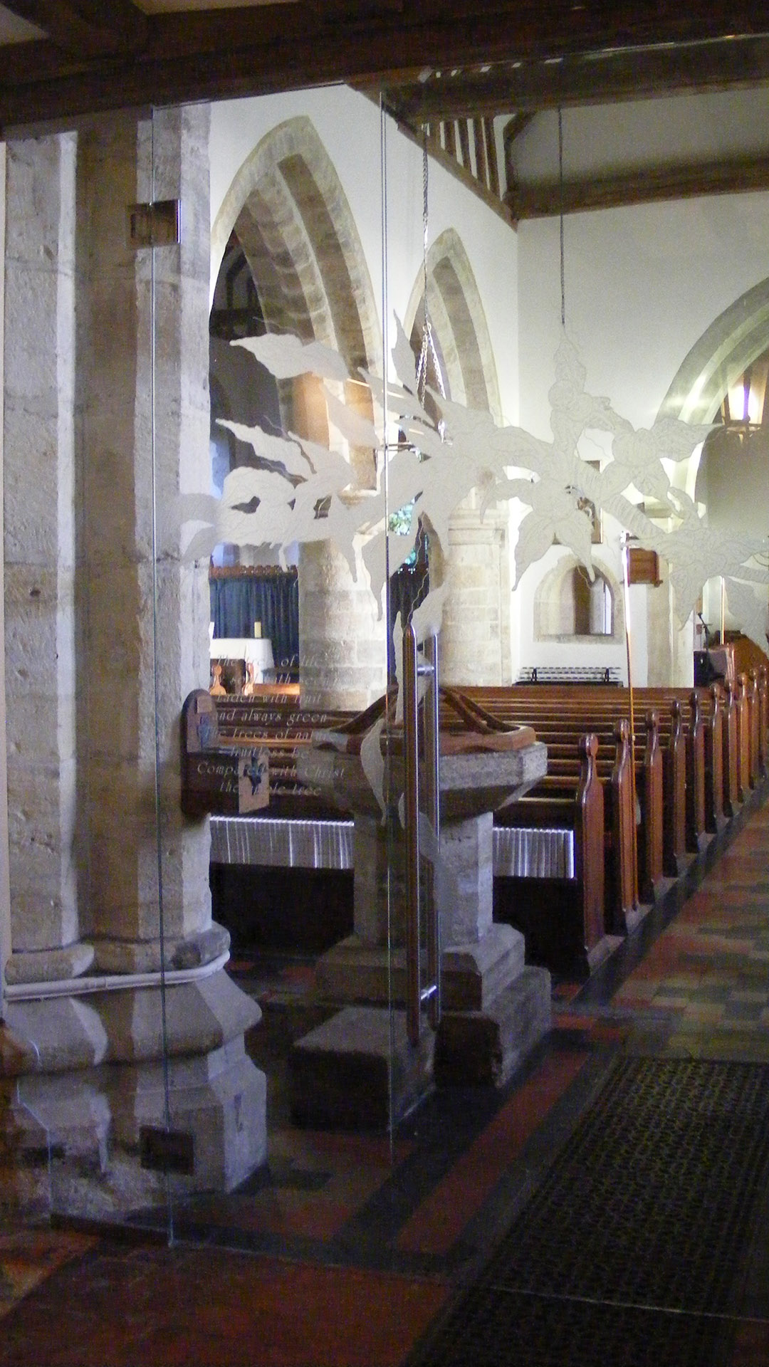 Interior of St John the Baptist, Kirdford