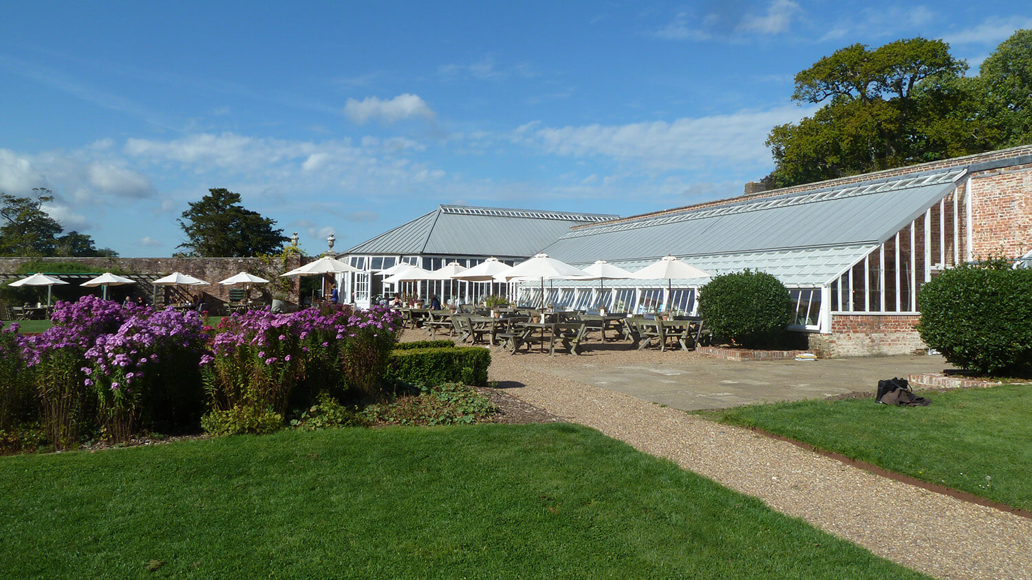 Stansted Park glasshouses