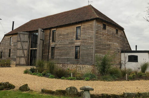 Barn conversion in South Downs National Park