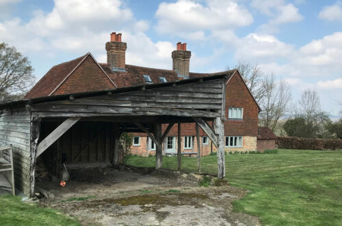18th century barn refurbishment and repair