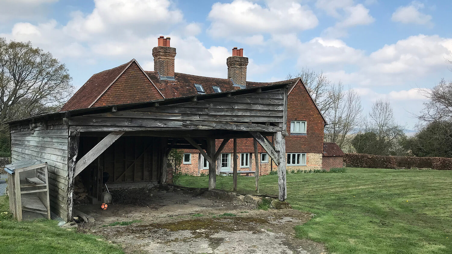 18th century barn refurbishment and repair