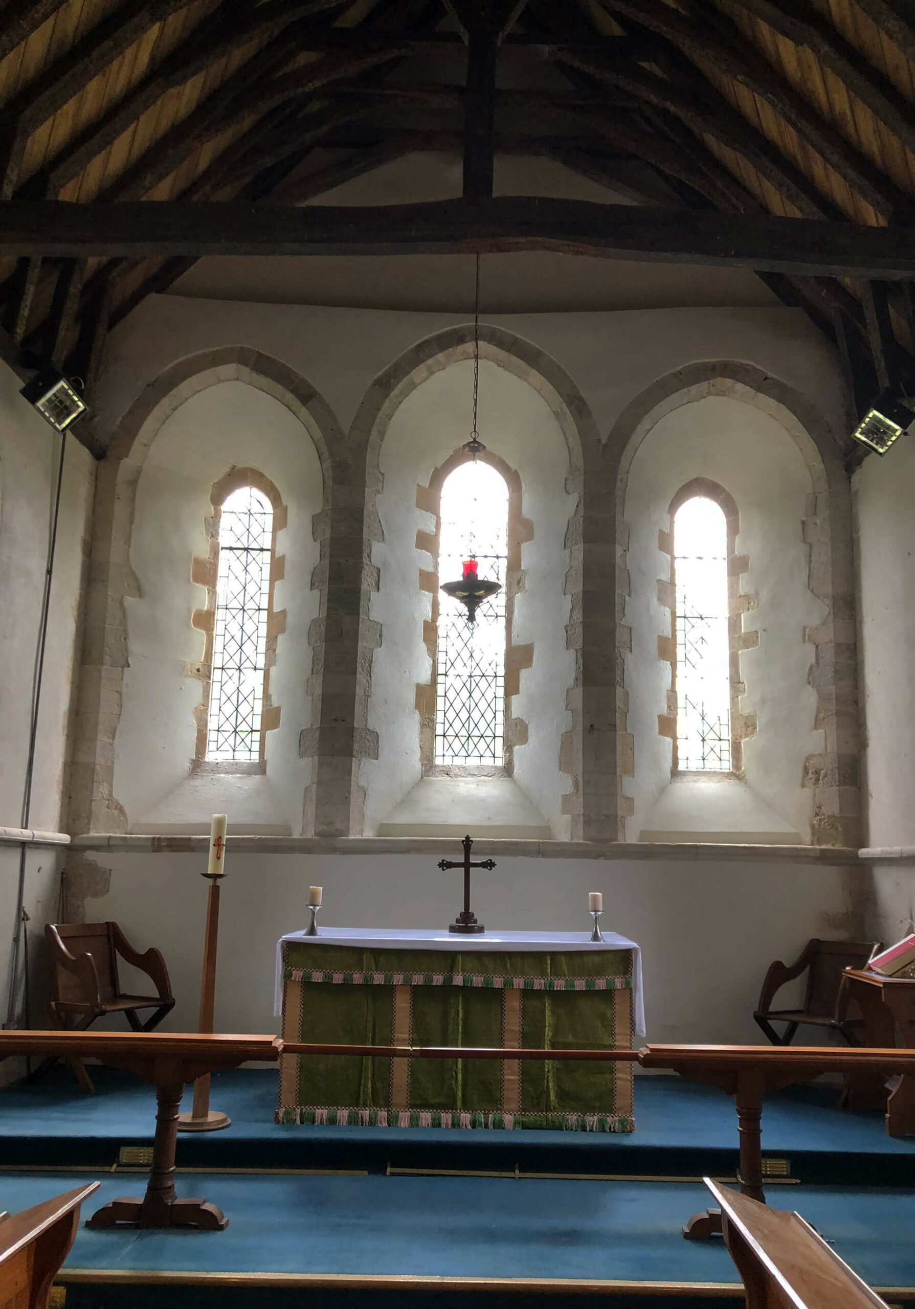St Nicholas, Thorney interior