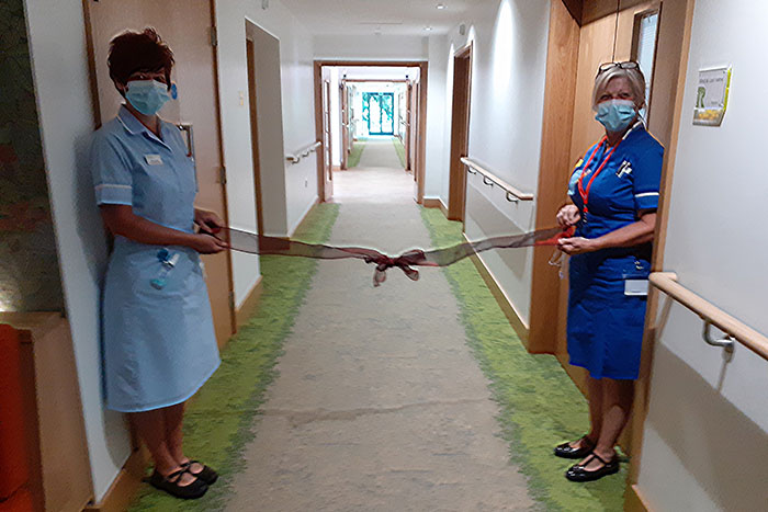 rowans hospice ward refurbishment