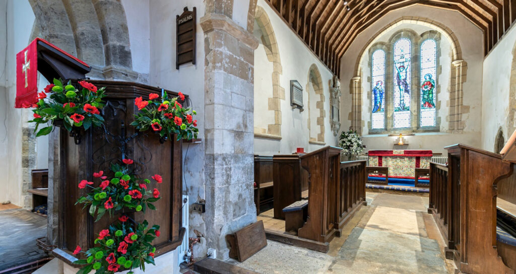 St Mary's Church, Thakeham chancel completed