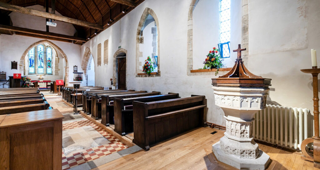 St Mary's Church, Thakeham completed nave