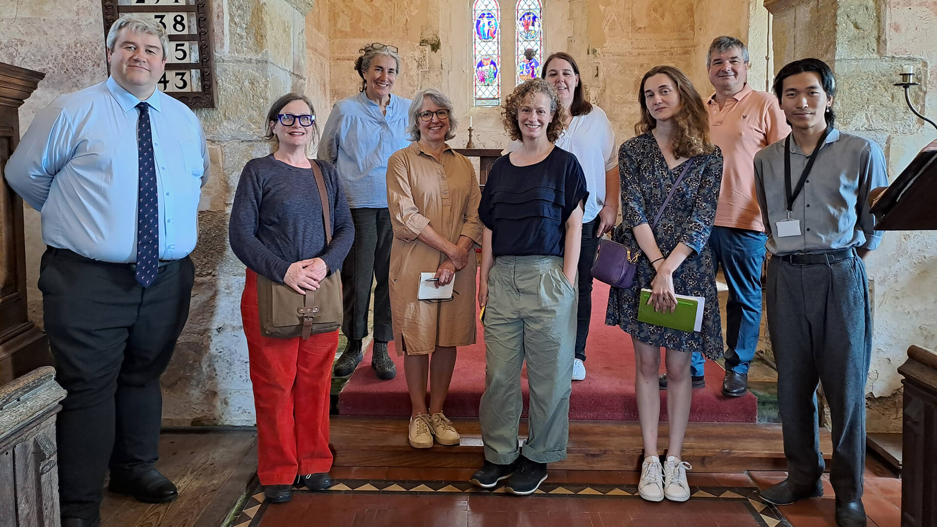 Visit to St Botolph's church in Hardham June 2025