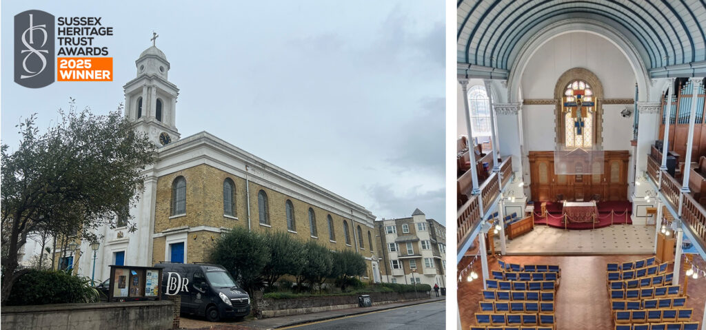 Sussex Heritage Trust Awards 2025 winner St George's Church Kemptown