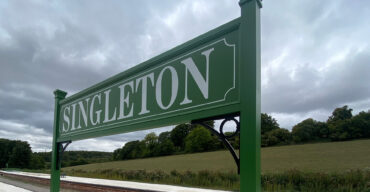 New signage at Singleton Station