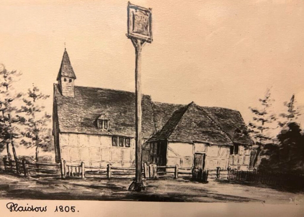 Chapel of St Thomas, Plaistow in 1805